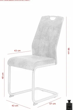 Outlet HELA Freischwinger 4er Set