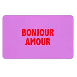 New DESIGN@HOME Frühstücksbrett BONJOUR AMOUR