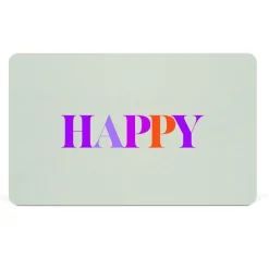 Outlet DESIGN@HOME Frühstücksbrett HAPPY