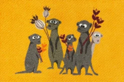 KLEEN-TEX Fußmatte Erdmännchen Pepe,Bo,