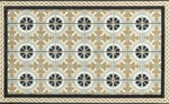 KLEEN-TEX Fußmatte Kitchen Tiles