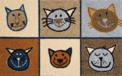 KLEEN-TEX Fußmatte Miau Miau