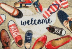 Sale KLEEN-TEX Fußmatte Shoes welcome