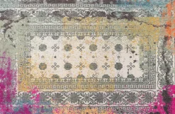 KLEEN-TEX Fußmatte Taza pink