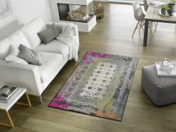 KLEEN-TEX Fußmatte Taza pink