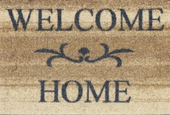 Best KLEEN-TEX Fußmatte WELCOME Home beige