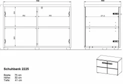 GERMANIA Garderobenset ALEDO
