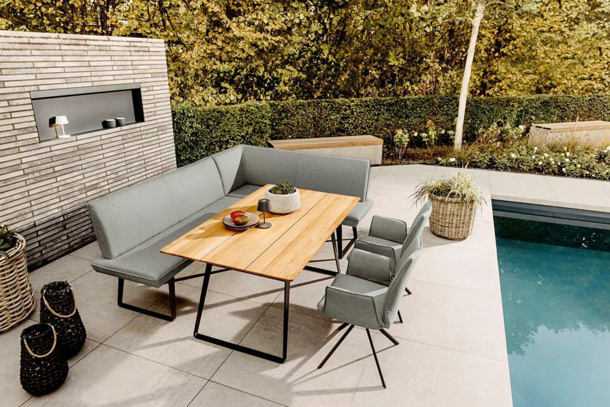 NIEHOFF GARDEN Gartenbank ELBA