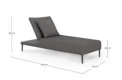 ANDREA BIZZOTTO Gartenliege VIPER