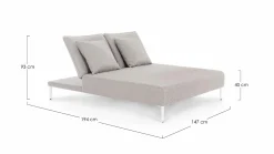 Discount ANDREA BIZZOTTO Gartenliege VIPER