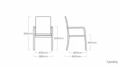 KETTLER Gartenstuhl TAMPA