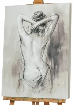 Outlet Sonstige Gemälde AKT EINER SCHÖNEN FRAU