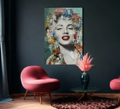 Sonstige Gemälde FILMSTAR 50-er JAHRE