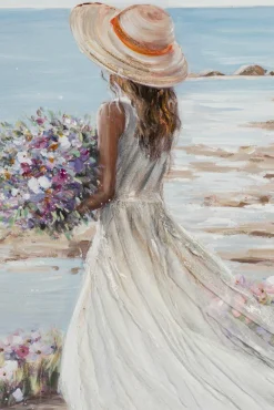 Online Sonstige Gemälde FRAU AM STRAND I