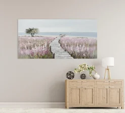 Sonstige Gemälde HOLZSTEG ZUM STRAND