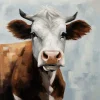 Sonstige Gemälde KUH BELLA