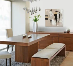 Sonstige Gemälde MODENSCHAU GOLD/SILBER