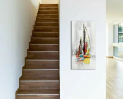 Sonstige Gemälde SEGELBOOT