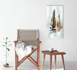 Sonstige Gemälde SEGELBOOT