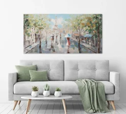 Sonstige Gemälde SPAZIERGANG IN PARIS