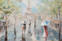 Sonstige Gemälde SPAZIERGANG IN PARIS