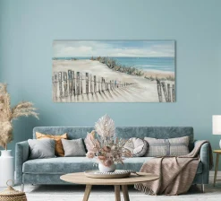 Sonstige Gemälde SPAZIERGANG ZUM STRAND