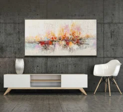 Sonstige Gemälde WARME FARBMELODIE