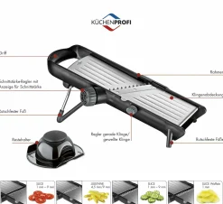 KÜCHENPROFI Gemüsehobel COMFORT