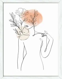 Best PRO ART Gerahmtes Bild SHAPES XI