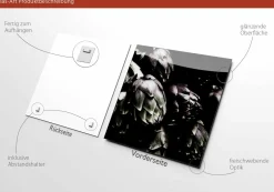 Best PRO ART Glasbild ARTISCHOCKEN I