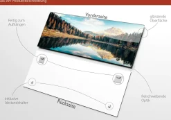 PRO ART Glasbild BERGSEE III