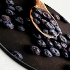 Hot PRO ART Glasbild BLAUBEEREN