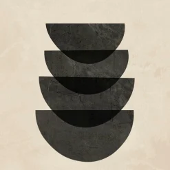 Online PRO ART Glasbild GEOMETRIC SHAPES III