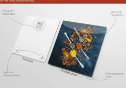 PRO ART Glasbild GEWÜRZKREATION II