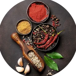 PRO ART Glasbild GEWÜRZKREATION III