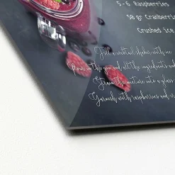 PRO ART Glasbild HIMBEERE