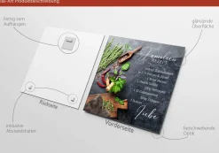 PRO ART Glasbild KOCHKREATION III