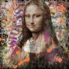 Sonstige Glasbild MONA LISA