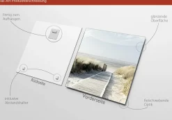 Hot PRO ART Glasbild SEEBLICK III