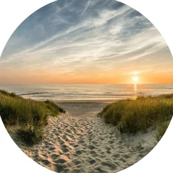 Sale PRO ART Glasbild WEG ZUM STRAND