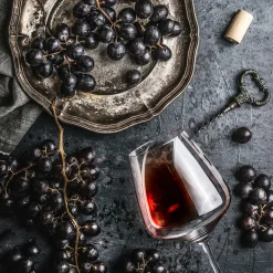 Online PRO ART Glasbild WEIN UND TRAUBEN