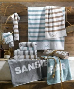 SANSIBAR Handtuch bleu