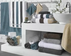 Hot ROSS Handtuch SAPHIR gran/anth/pet