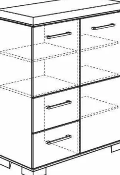 New PAIDI Highboard KIRA