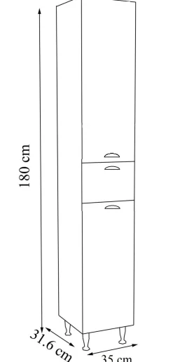 VCM Hochschrank CASALO