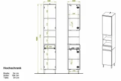 GERMANIA Hochschrank TORRANCE