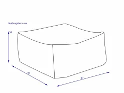 Clearance LOFT Hocker COPPA