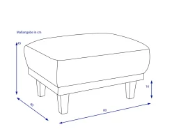 SANSIBAR Hocker SALTUM