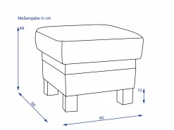 SYSTEMPOLSTER Hocker ZIPORA
