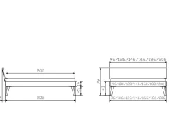 Hot HASENA Holzbett ANCONA
